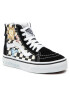 Vans Сникърси Sk8-Hi Zip VN000W9W89C1 Черен - Pepit.bg