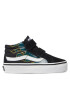 Vans Сникърси Uy Sk8-Mid Reissue V VN0A38HHBOS1 Черен - Pepit.bg