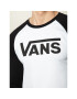 Vans Тениска с дълъг ръкав Classic Ragl VN0002QQYB21 Бял Slim Fit - Pepit.bg