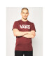 Vans Тишърт Classic Port VN000GGGK1O1 Бордо Classic Fit - Pepit.bg