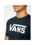 Vans Тишърт Classic VN000GGGNAV1 Тъмносин Classic Fit - Pepit.bg