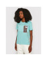 Vans Тишърт Classic VN0A5FSE Зелен Boyfriend Fit - Pepit.bg