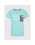 Vans Тишърт Classic VN0A5FSE Зелен Boyfriend Fit - Pepit.bg