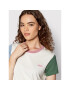 Vans Тишърт Colorblock VN0A5I9D Бежов Regular Fit - Pepit.bg