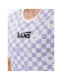 Vans Тишърт Floral Checker Ss Crop VN000ADT Виолетов Regular Fit - Pepit.bg