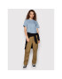 Vans Тишърт Left Chest Logo VN0A7RSR Син Regular Fit - Pepit.bg