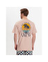 Vans Тишърт Sunset Dual Palm Vintage Ss Tee VN0006CH Розов Regular Fit - Pepit.bg