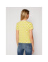 Vans Тишърт THE SIMPSONS Check Eyes Tee VN0A4V43 Жълт Regular Fit - Pepit.bg