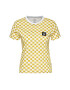 Vans Тишърт THE SIMPSONS Check Eyes Tee VN0A4V43 Жълт Regular Fit - Pepit.bg