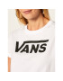 Vans Тишърт Wm Flying V Crew Tee VN0A3UP4 Бял Regular Fit - Pepit.bg
