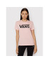 Vans Тишърт Wm Flying V Crew Tee VN0A3UP4 Розов Regular Fit - Pepit.bg