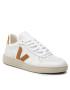 Veja Сникърси V-10 Leather VX0202652A Бял - Pepit.bg