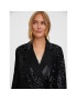 Vero Moda Сако Merle 10277739 Черен Oversize - Pepit.bg