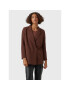 Vero Moda Сако Orlanda 10245078 Кафяв Oversize - Pepit.bg