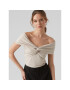 Vero Moda Блуза 10296078 Екрю Regular Fit - Pepit.bg