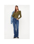 Vero Moda Блуза 10296235 Зелен Tight Fit - Pepit.bg