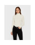 Vero Moda Поло Ava 10219220 Екрю Slim Fit - Pepit.bg