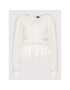 Vero Moda Блуза Boota 10264442 Бял Slim Fit - Pepit.bg