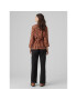 Vero Moda Блуза Easy 10297344 Кафяв Relaxed Fit - Pepit.bg