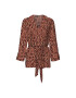 Vero Moda Блуза Easy 10297344 Кафяв Relaxed Fit - Pepit.bg