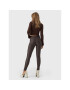 Vero Moda Блуза Hati 10275570 Кафяв Slim Fit - Pepit.bg
