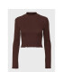 Vero Moda Блуза Hati 10275570 Кафяв Slim Fit - Pepit.bg