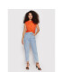 Vero Moda Блуза June 10262295 Оранжев Regular Fit - Pepit.bg