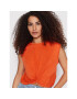 Vero Moda Блуза June 10262295 Оранжев Regular Fit - Pepit.bg
