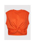 Vero Moda Блуза June 10262295 Оранжев Regular Fit - Pepit.bg