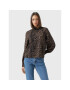 Vero Moda Блуза Kittie 10276212 Кафяв Relaxed Fit - Pepit.bg