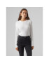 Vero Moda Блуза Roma 10293830 Бял Slim Fit - Pepit.bg