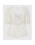 Vero Moda Блуза Tabita 10264614 Екрю Regular Fit - Pepit.bg