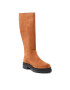 Vero Moda Ботуши Ella 10262652 Кафяв - Pepit.bg