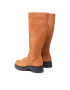 Vero Moda Ботуши Ella 10262652 Кафяв - Pepit.bg