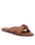 Vero Moda Чехли Vmsmooth Leather Sandal 10265527 Кафяв - Pepit.bg