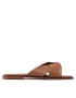 Vero Moda Чехли Vmsmooth Leather Sandal 10265527 Кафяв - Pepit.bg