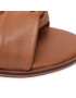 Vero Moda Чехли Vmsmooth Leather Sandal 10265527 Кафяв - Pepit.bg