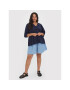 Vero Moda Curve Блуза Mavis 10267028 Тъмносин Regular Fit - Pepit.bg