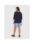 Vero Moda Curve Блуза Mavis 10267028 Тъмносин Regular Fit - Pepit.bg