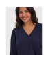 Vero Moda Curve Блуза Mavis 10267028 Тъмносин Regular Fit - Pepit.bg