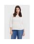 Vero Moda Curve Блуза Vebia 10279540 Бял Regular Fit - Pepit.bg