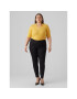 Vero Moda Curve Дънки Rudy 10287063 Черен Slim Fit - Pepit.bg