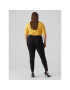 Vero Moda Curve Дънки Rudy 10287063 Черен Slim Fit - Pepit.bg