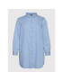 Vero Moda Curve дънкова риза Lindsey 10266775 Син Regular Fit - Pepit.bg