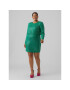 Vero Moda Curve Коктейлна рокля Kalla 1027822 Зелен Regular Fit - Pepit.bg