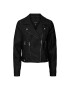Vero Moda Curve Кожено яке Ally 10276319 Черен Regular Fit - Pepit.bg