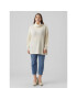 Vero Moda Curve Поло Sayla 10276895 Бежов Regular Fit - Pepit.bg