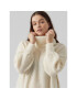 Vero Moda Curve Поло Sayla 10276895 Бежов Regular Fit - Pepit.bg