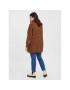 Vero Moda Curve Поло Sayla 10276895 Кафяв Regular Fit - Pepit.bg