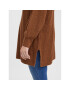 Vero Moda Curve Поло Sayla 10276895 Кафяв Regular Fit - Pepit.bg